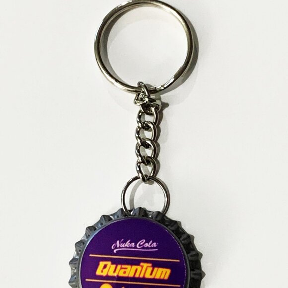 Fallout 4 Nuka Cola Quantum Cap Keychain - 3.5inch Gaming Keychain - Picture 4 of 8